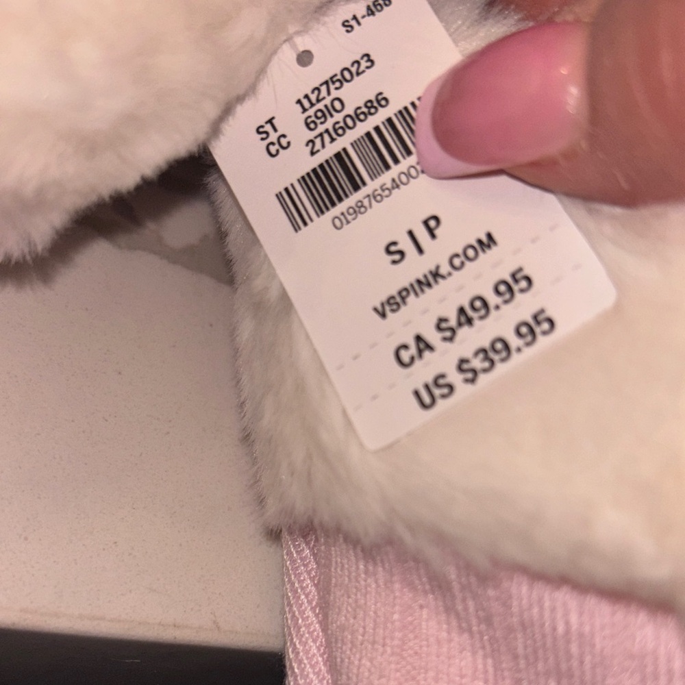Pink Fur-Lined Slippers - Picture 3 of 5